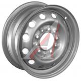 Диск колесный 2123 Chevrolet Niva АвтоВАЗ R15 черный грунт+серебристое покрытие